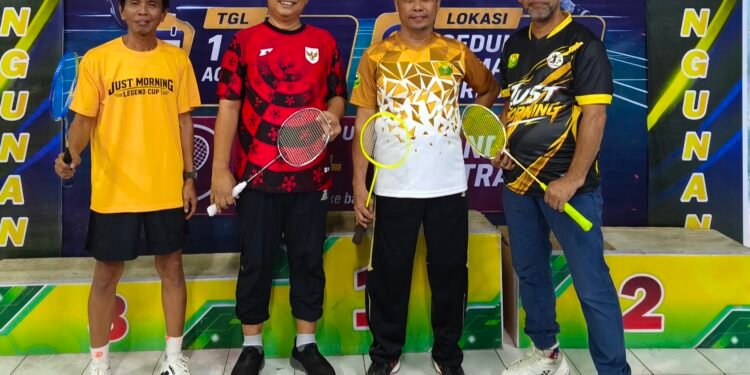 Ketua KONI Barru; Semangat Olahraga dan Silaturahmi Mewarnai Penutupan Legend Cup I Badminton Tournament