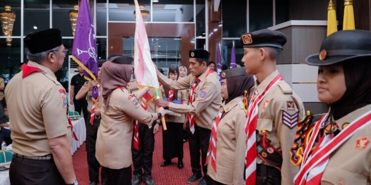 Bupati Barru Lepas Duta Pramuka ke Jambore Nasional XII 2026