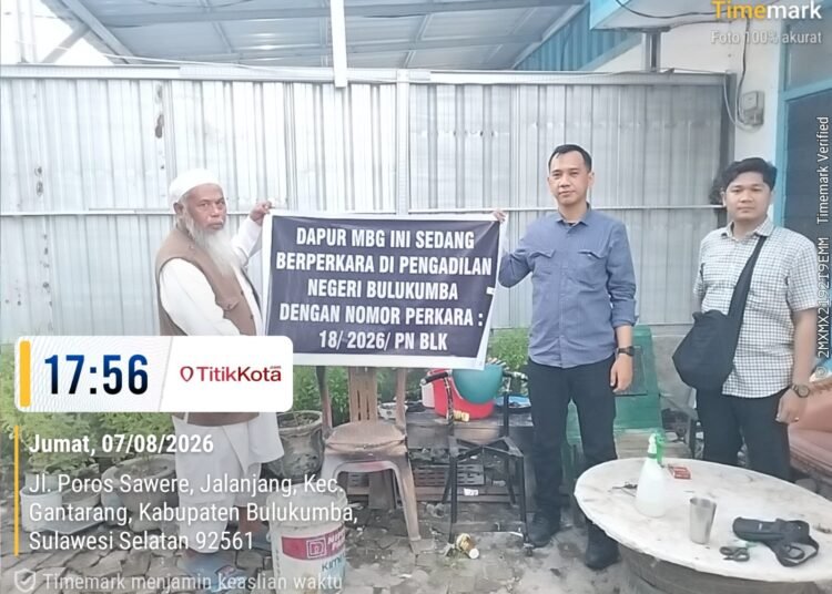 Diduga serobot lahan warga tanpa kontrak Sah, Dapur Program SPPG Jalanjang Bulukumba Digugat Ahli Waris