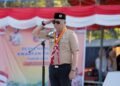 Buka Perkemahan Barru 2026, Wabup Tekankan Nilai Dasa Dharma dan Kepemimpinan
