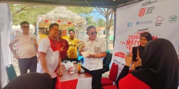 Wabup Abustan Pantau Lomba Permainan Tradisional Antar-SKPD, Dorong UMKM Tumbuh di HUT ke-81 RI