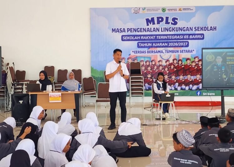 Satresnarkoba Polres Barru Edukasi Siswa SRT 1 tentang Bahaya Napza