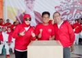 Bupati Barru Andi Ina Senam Massal Bersama Ribuan Warga di Sumpang Binangae