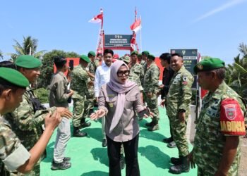Jembatan Perintis Garuda Tahap III Diresmikan, Bupati Barru Apresiasi Sinergi TNI-Polri
