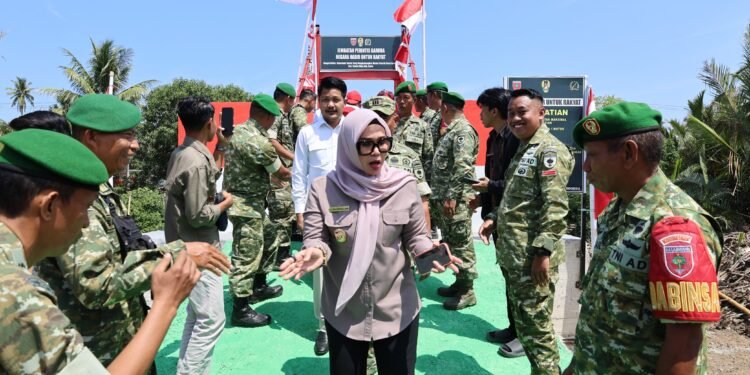Jembatan Perintis Garuda Tahap III Diresmikan, Bupati Barru Apresiasi Sinergi TNI-Polri
