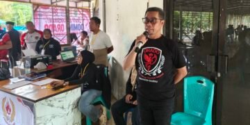 Semarak HUT RI ke-81, ORADO Barru Gelar Turnamen Domino di Alun-Alun Colliq Pujie