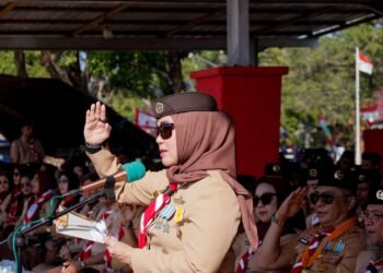 Bupati Barru Pimpin Upacara Hari Pramuka ke-65, Teguhkan Komitmen Menuju Indonesia Emas 2045