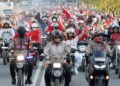 Semarak HUT ke-81 RI di Barru, Ratusan Kendaraan Ikuti Konvoi Merah Putih