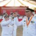 Upacara Penurunan Duplikat Bendera Merah Putih HUT ke-81 RI di Barru Berlangsung Khidmat