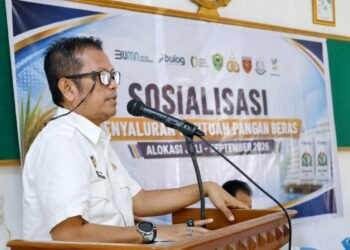 Sekda Barru Buka Sosialisasi Penyaluran Bantuan Pangan Beras Periode Juli–September 2026