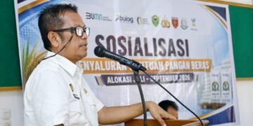 Sekda Barru Buka Sosialisasi Penyaluran Bantuan Pangan Beras Periode Juli–September 2026