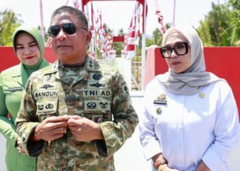 Bupati Barru Sambut Pangdam Hasanuddin, Jembatan Garuda Dukung Mobilitas Warga dan Anak Sekolah