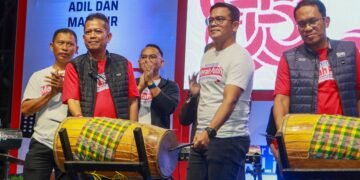 Sekda Barru Hadiri Malam Puncak Semarak Merah Putih di Batupute