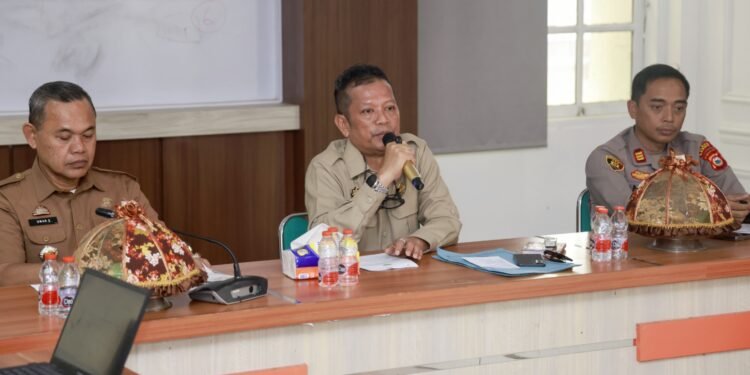 Sekda Barru Pimpin Rakor Kesiapsiagaan Hadapi Kekeringan dan Karhutla