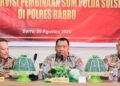 Polres Barru Terima Supervisi Biro SDM Polda Sulsel, Evaluasi Pembinaan Personel