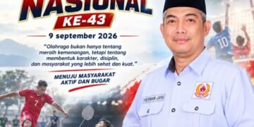 Semarak Haornas ke-43, KONI Barru Ajak Masyarakat Tingkatkan Gaya Hidup Aktif dan Sehat