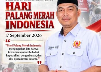 Hari PMI 2026, Herman Jaya Ajak Masyarakat Perkuat Kepedulian dan Solidaritas Kemanusiaan
