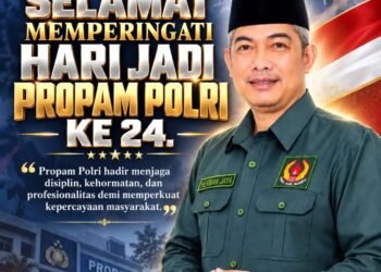 Ketua Umum KONI Barru Sampaikan Ucapan HUT Propam Polri ke-24