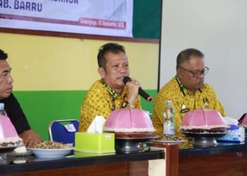 Sekda Barru Kawal Penetapan Lokasi Koperasi Desa Merah Putih Anabanua