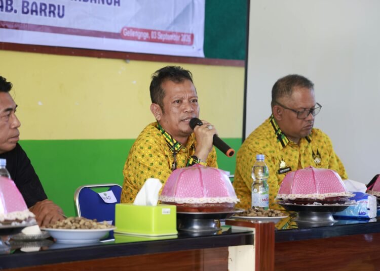 Sekda Barru Kawal Penetapan Lokasi Koperasi Desa Merah Putih Anabanua