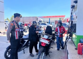 Polres Barru Awasi Penyaluran BBM dan LPG Bersubsidi, Situasi Aman dan Kondusif