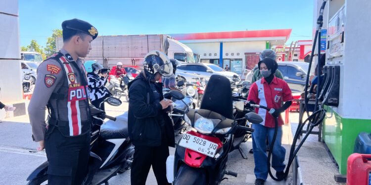 Polres Barru Awasi Penyaluran BBM dan LPG Bersubsidi, Situasi Aman dan Kondusif