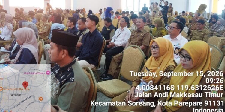 Kadis PTPHBUN Barru Dampingi Sekda Hadiri High Level Meeting TPID Provinsi Sulsel di Parepare
