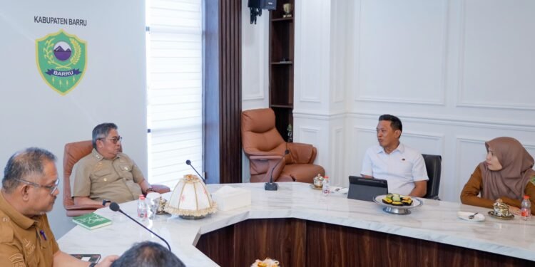 Wabup Abustan Wakili Bupati Barru di RDP Komisi II DPR RI, Bahas Isu Strategis Daerah