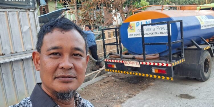 CSR PLTU Bawasalo Salurkan Air Bersih dan 10 Tandon, Kades Lampoko: Sangat Membantu Warga