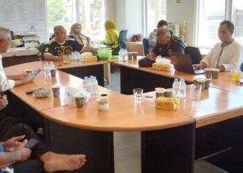 Ketua KONI Barru Herman Jaya Pimpin Pertemuan Internal, Bahas Kesiapan Hadapi Porprov XVIII Sulsel