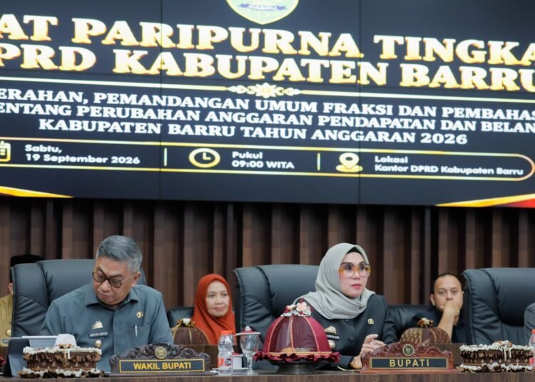 Bupati Barru Dorong Pembahasan Perubahan APBD 2026 Berjalan Objektif dan Akuntabel
