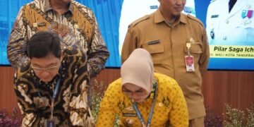 Bupati Barru Hadiri Penandatanganan MoU Replikasi Sistem Peta Pajak dan Pertanahan Tangsel