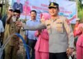 Peduli Krisis Air Bersih, Bhayangkari Barru Salurkan Bantuan Sumur Bor untuk Warga Dusun  Lipukasi