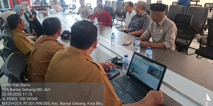 Dorong Konsep Zero Waste, DPRD Barru Studi Pengelolaan Sampah di TPST Bantargebang