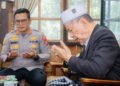 Kapolres Barru AKBP Ananda Fauzi Harahap Silaturahmi dan Berpamitan dengan Pimpinan Ponpes DDI Mangkoso