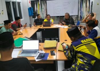 KONI Barru Verifikasi Proposal Cabor yang Lolos PorProv XVIII Sulsel