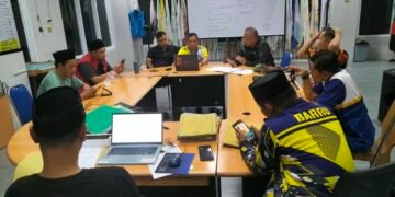KONI Barru Verifikasi Proposal Cabor yang Lolos PorProv XVIII Sulsel
