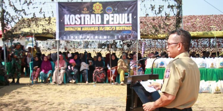 Sekda Barru Hadiri Latihan Menembak Senjata Berat Batalyon Arhanud 16/SBC/3 Kostrad di Polejiwa