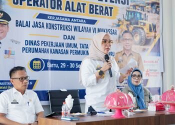 Bupati Barru Buka Pelatihan dan Sertifikasi Operator Alat Berat, Dorong Kompetensi Tenaga Kerja Lokal