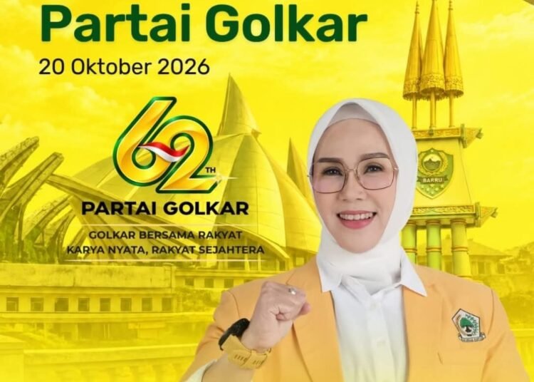 Andi Ina Kartika Sari Ucapkan Selamat HUT ke-62 Partai Golkar