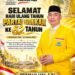 Herman Jaya, S.Pi. Sampaikan Ucapan Selamat HUT ke-62 Partai Golkar, Teguhkan Semangat Pengabdian untuk Rakyat