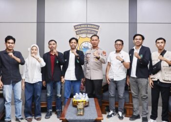 Kapolres Barru Terima Audiensi Gappembar, Perkuat Sinergitas Jaga Kamtibmas