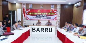 Perkuat Akuntabilitas, Polres Barru Laksanakan Pra Audit Kinerja Tahap II