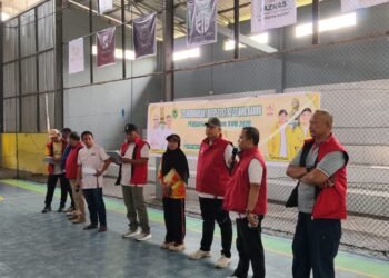 Jelang PORPROV XVIII Sulsel 2026, Disparekrafpora dan KONI Barru Gelar Tes Kebugaran Atlet Tahap I