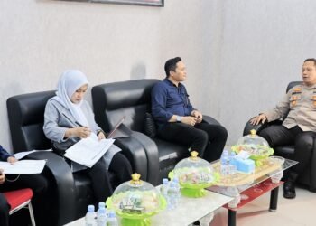 Polres Barru Terima Kunjungan Tim Ombudsman RI Sulsel, Evaluasi Pencegahan Maladministrasi Pelayanan Publik