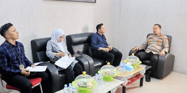 Polres Barru Terima Kunjungan Tim Ombudsman RI Sulsel, Evaluasi Pencegahan Maladministrasi Pelayanan Publik