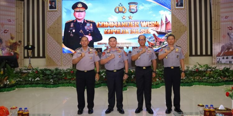Kapolda Sulsel Sampaikan Commander Wish, Tegaskan Komitmen Polri Hadir untuk Masyarakat