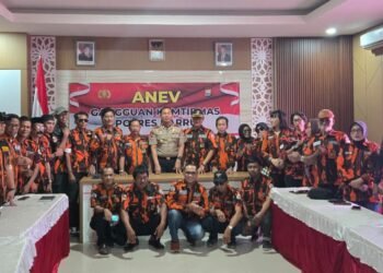 MPC PEMUDA PANCASILA BARRU AUDIENSI DENGAN KAPOLRES, SIAP BERSINERGI JAGA KAMTIBMAS