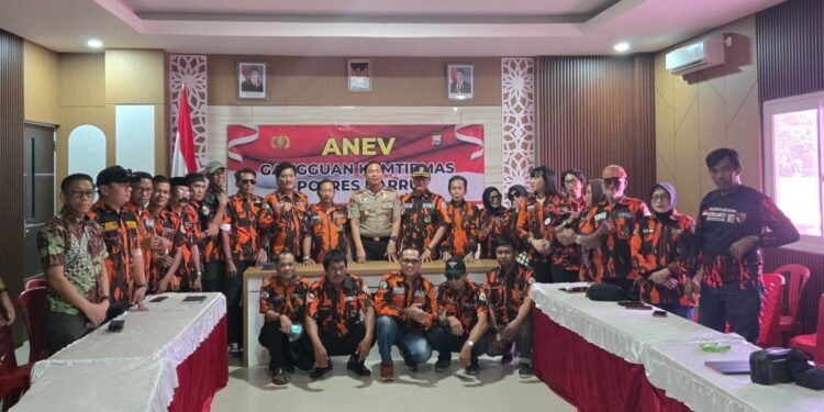 MPC PEMUDA PANCASILA BARRU AUDIENSI DENGAN KAPOLRES, SIAP BERSINERGI JAGA KAMTIBMAS