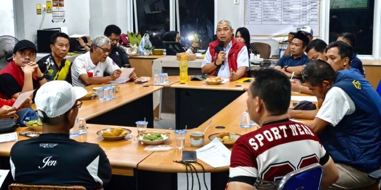 KONI Barru Gelar Rapat Koordinasi, Bahas Anggaran Cabor dan Evaluasi Bleep Test Atlet Menuju Porprov 2026